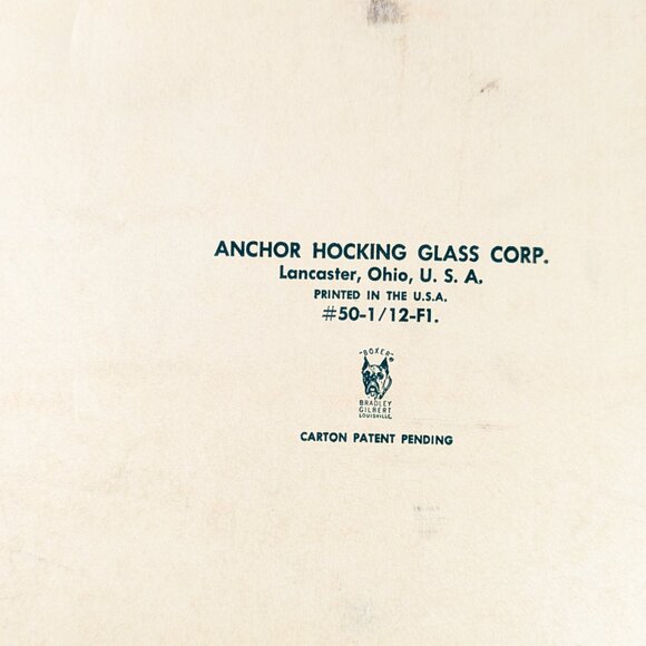 Anchor Hocking Milk Glass 22K trimmed Divided Relish dish, Vintage anchorglass - Picture 9 of 15